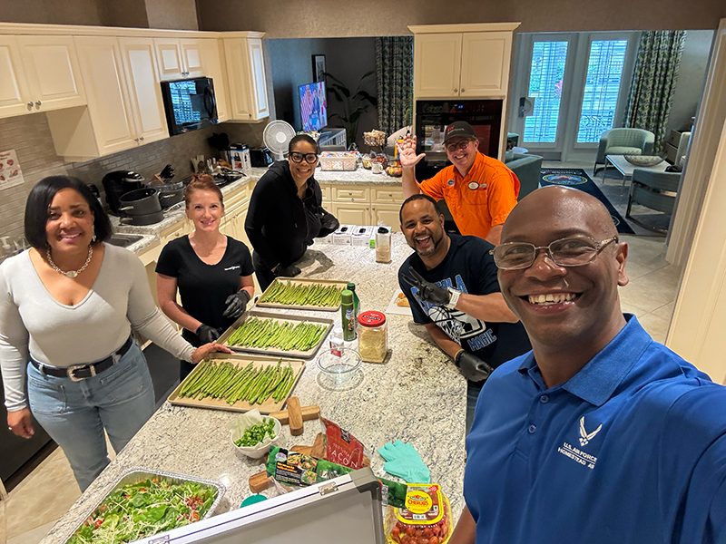 Giving Back: A Homemade Meal at the Orlando Fisher House